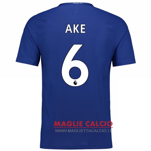 nuova maglietta chelsea 2017-2018 ake 6 prima